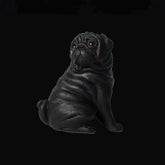 Simulation Animal Model Dog Toy Ornament Pet Dog Pug Dog Model