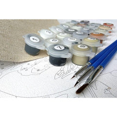 Color Dog-DIY Digital Painting KitColor Dog-DIY