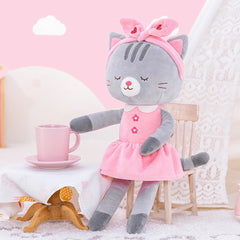 Stuffed Animal Toys for Girls, Stuffed Dolls for Kids, Gifts for Girls, Cloth Dolls for Children, Cat Toys for Children