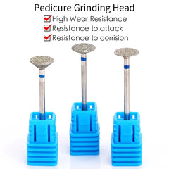 PICT YOU Nail Drill Bits Machine Pedicure Manicure Foot Cuticle Clean Tools Nail File Grinding Head Nail Art Tools Accessories