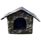 Outdoor Pet House Waterproof Houses Pet Shelter For Pets Cat Kennel Bed Travel Nest Carrier Thickened Cat Nest Tent Cabin