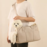 Convertible Shoulder and Handheld Pet Carrier Bag, Handbag Ideal for Travel and Outdoor Activities for Small Dogs & Cats