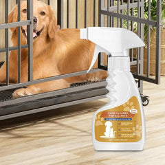 Dog Odor Eliminator Spray 120ml Natural Deodorizing Spray Crate & Cage Cleaner Long Lasting Cage Cleaner Refreshing Pet Supplies