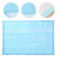 50 Pcs Dog Pads Pet Pee Mat Changing Deodorant Portable Diapers for Professional Sky-blue Cat Dogs