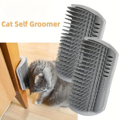 1PC Cat Scrubs Cat Comb Massage Brush Corner Itch Relief Silicone Pet Toys Pet Products Cat Accessories Pet