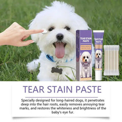 20g Pet Tears Ointment Remove Traces Of Tears Natural Tear Stain Cream Tear Duct Cleaning Cream Eye Cream For Dogs And Cat