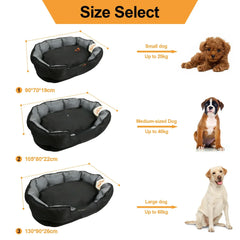Waterproof Extra Large Jumbo Orthopedic Sofa Dog Bed Pet Mat Kennel Washable Basket Pillow Comfy