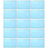 50 Pcs Dog Pads Pet Pee Mat Changing Deodorant Portable Diapers for Professional Sky-blue Cat Dogs