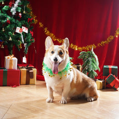 1Pc Pet Dog Collar Neck Ring Puppy Pug Collar Hairband with Elastic Pendants Clown Role Play Cat Product Small Animal Photo Prop