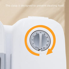 LMZOE Automatic Pet Timed Feeder Single/Double Bowl 350Ml Capacity Wet Dry Smart Food Container Auto Feeder For Cat