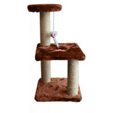 Sturdy Cat Tree Scratching Tower Activity Center Playing House Rest Toy 15.7"