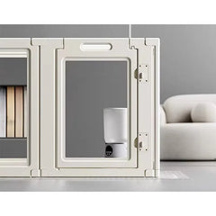 Dog Playpen Pet Pen for Dogs Crate Cage Kennel Pet Fence for Small Medium Dogs Puppy and Rabbit