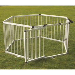 Support customization Durable Waterproof Fence Panel Dog Play Pen Pet Playpen Made By Steel Tube And Iron Wire Dog Pen