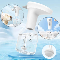 Pet Automatic Bath Foam Soap Dispenser Machine Dog and Cat Electric Cleaning Bath Shampoo Foam Sprayer Pet Supplies