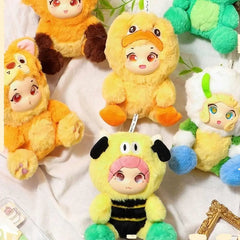 Kawaii Doll Cute Pet Party Plush Cute Pet Ornament Genuine Trendy Play Cute Doll Gift Pendant Female Blind Box Gift For Kids Toy