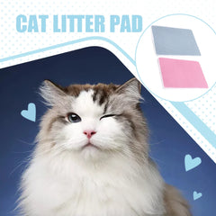 Safe And Non-toxic Litter Mat Care For Cat S Health Cat Accessories Cat Litter Mat Litter Box Mat Sky Blue 30 30cm