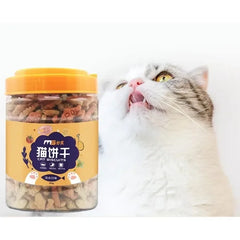 Cat Mint Biscuits Cat Food Balanced Nutrition Teeth Cleaning Natural Easy Digestible Reward Training Cat Snacks Accessory
