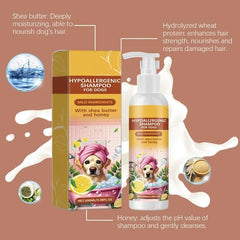 Pet Shampoo Dogs Hair Soften Dirts Mites Removal Flea Deodorizing Reduce Itching Anti Flea Pet Grooming Puppy Shampoo For Cats