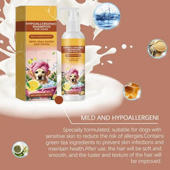 Pet Shampoo Dogs Hair Soften Dirts Mites Removal Flea Deodorizing Reduce Itching Anti Flea Pet Grooming Puppy Shampoo For Cats