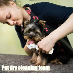 Waterless Shampoo Paw Cleaner 150ml Dog Paw Cleaning Foam With Massage Brush Head Cat Dry Shampoo For Long Or Short Pet Hair