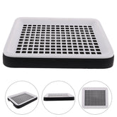 Guinea Pig Litter Tray Pan Bunny Bedding Corner Litter Box Grate Restroom Toilet Corner Potty Poop Trainer Hamster Litter Boxes