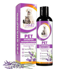 Pet Shampoo Flea Killer Hair Softening Relieve Itching Ph Balanced Cleaning Natural Moisturizing Dog Shampoo For Sensitive L2x9
