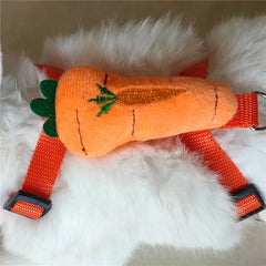 Hamster Rabbit Small Pets Chest Strap Outdoor Traction Rope Adjustable Harness Leash Vest Rabbit Hedgehog Guinea Pig