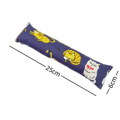 Catnip Kicker Pillow Toys Interactive Cat Kicker Chew Gift Toy Bite Resistant Catnip Toy for Kitten, Catnip Filled Cartoon Mice