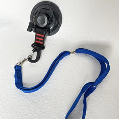 Adjustable Collar Dog Bathing Fixer with Buckle Tether Pet Grooming Restraint Leash Strong Suction Cup Harness Dog Table Sling