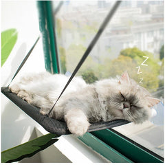 Pet Seat Super Suction Cup Hanging Lounger Soft Warm Bed For Cats Small animals Rabbits Cat Bed Window Mounted Cat Hammock Bed
