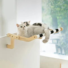 Safety Breathable Cats Bed Durable Window Balcony Hanging Cat Hammock for Pet Indoor Cat Bed