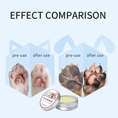 Paw Balm for Cats 50g Cat Dog Paw Protective Cream Pet Nose Protector Moisturizer Pet Crack Feet Repair Accessories for Cats New