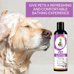 Pet Shampoo Flea Killer Hair Softening Relieve Itching Ph Balanced Cleaning Natural Moisturizing Dog Shampoo For Sensitive L2x9