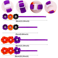 10/20/30PCS Dog Bowtie Halloween Thanksgiving Adjustable Pet Collar For Dogs and Cats Pet Dog Bow Tie Dog Grooming Accessories