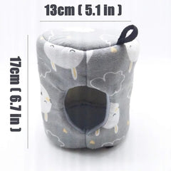 Hammock Hanging Bed,Warm Summer Swing,Cage Accessories for Small Animals,for Hamster/Parrot/Squirrel/Guinea Pig/Chinchillas/Mice