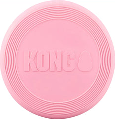 KONG Puppy Flyer Dog Toy, Blue/Pink