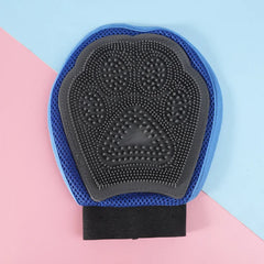 Pet Bath Massage Silicone Brush Cat Gloves To Remove Floating Hair Daily Care Dog Hair Pet Supplies Towel Poncho Adults