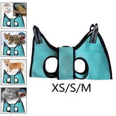 Pet Cat Grooming Hammock Harness Dogs Grooming Sling Grooming Hanger Hammock Helper for Washing Bathing Nail Trimming Claw Care