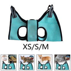 Pet Cat Grooming Hammock Harness Dogs Grooming Sling Grooming Hanger Hammock Helper for Washing Bathing Nail Trimming Claw Care