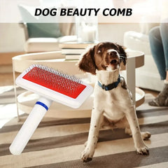 Pet Dematting Tool Shedding Comb Comb Brush Tool For Removing Dead Matted Or Knotted Hair for Short Or Long-haired Dogs & Cats