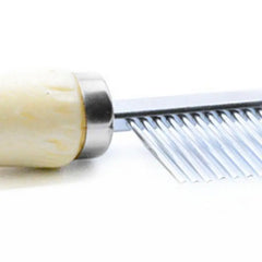 Flea Comb Wooden Handle Combs Dog Grooming Flea Comb Cat Tear Stain Comb Pet Lice Combs For Removal Of Dandruff Hair Stain