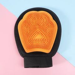 Pet Bath Massage Silicone Brush Cat Gloves To Remove Floating Hair Daily Care Dog Hair Pet Supplies Towel Poncho Adults