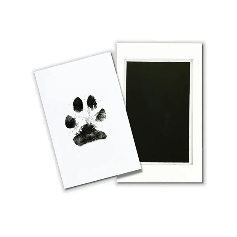 Pet Paw Print Ink Pad Kit, Baby Handprint, Footprint, Safe, Non-toxic, Mess-free, DIY, Easy Clean, Pet Souvenir