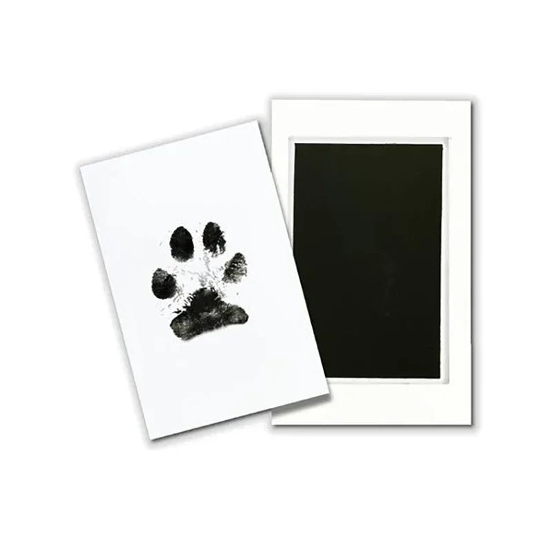 Pet Paw Print Ink Pad Kit, Baby Handprint, Footprint, Safe, Non-toxic, Mess-free, DIY, Easy Clean, Pet Souvenir