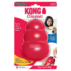 New Classic Kong Dog Toys Erratic Bounce Stuffable Chew Toy Durable Rubber Fetch Toy