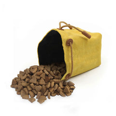 Dog Snacks Training Bag Pet Feeder Puppy Small Bags Doggy Treats Feeding Waist Canvas Pouch