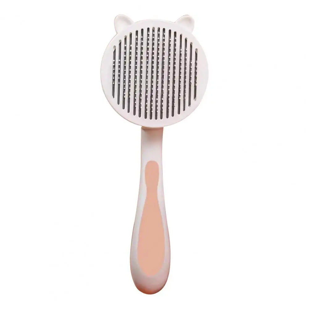 Professional Pet Grooming Tool Self-cleaning Cat Hair Comb Brush Set for Shedding Grooming Skin-friendly Pet Massage for Cats